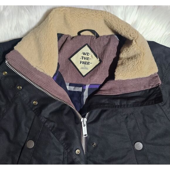 Free People Black Oversized Jacket - Picture 11 of 14